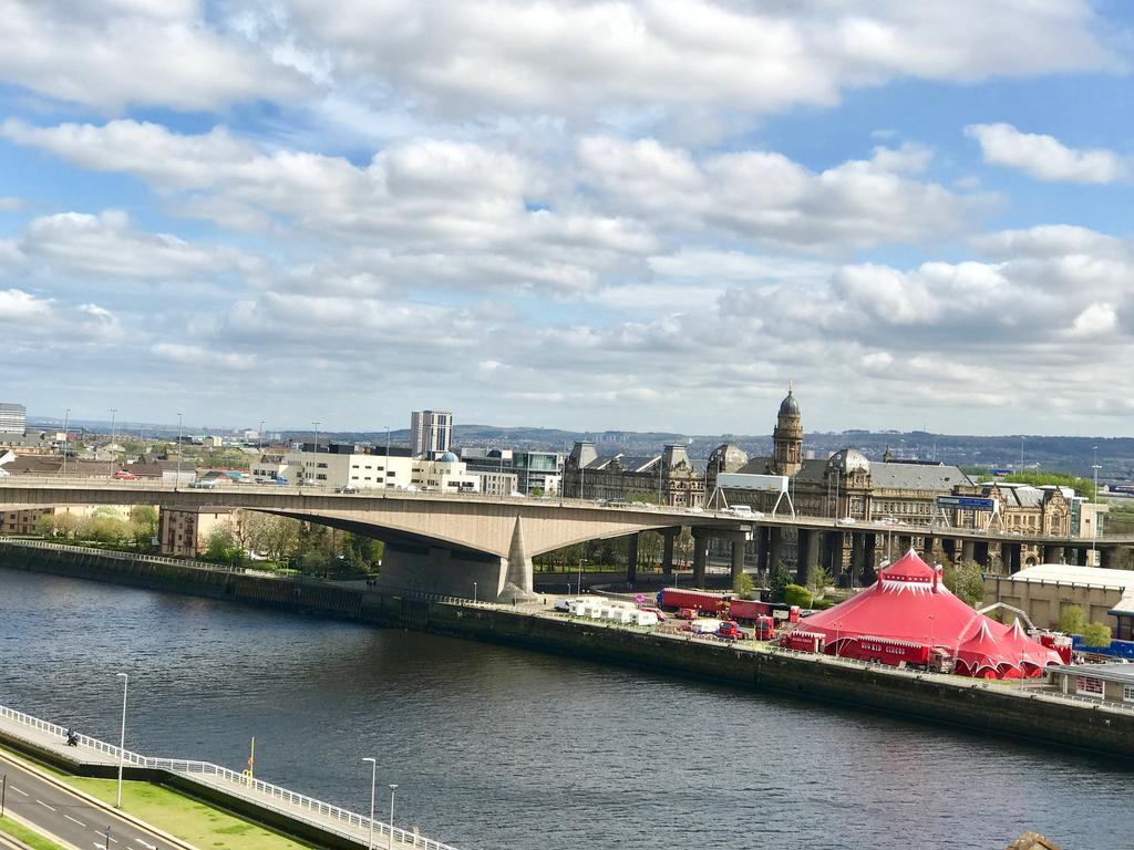 The Heights - River And City View Apartment Glasgow Exterior photo
